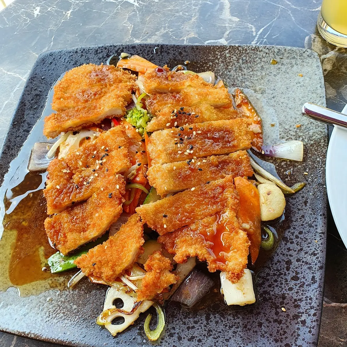 Knuspriges Huhn