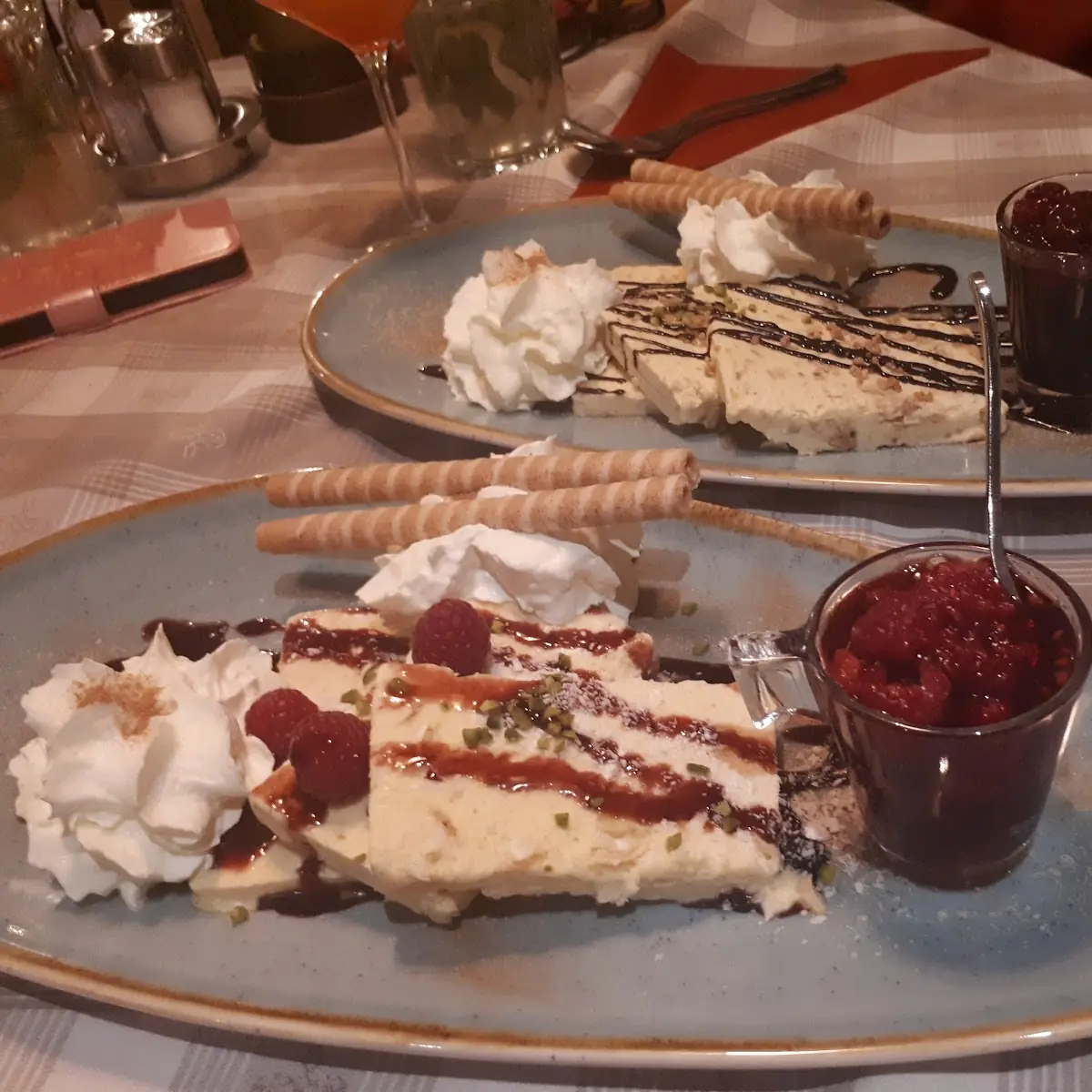 Raffaello- Und Spekulatiusparfait