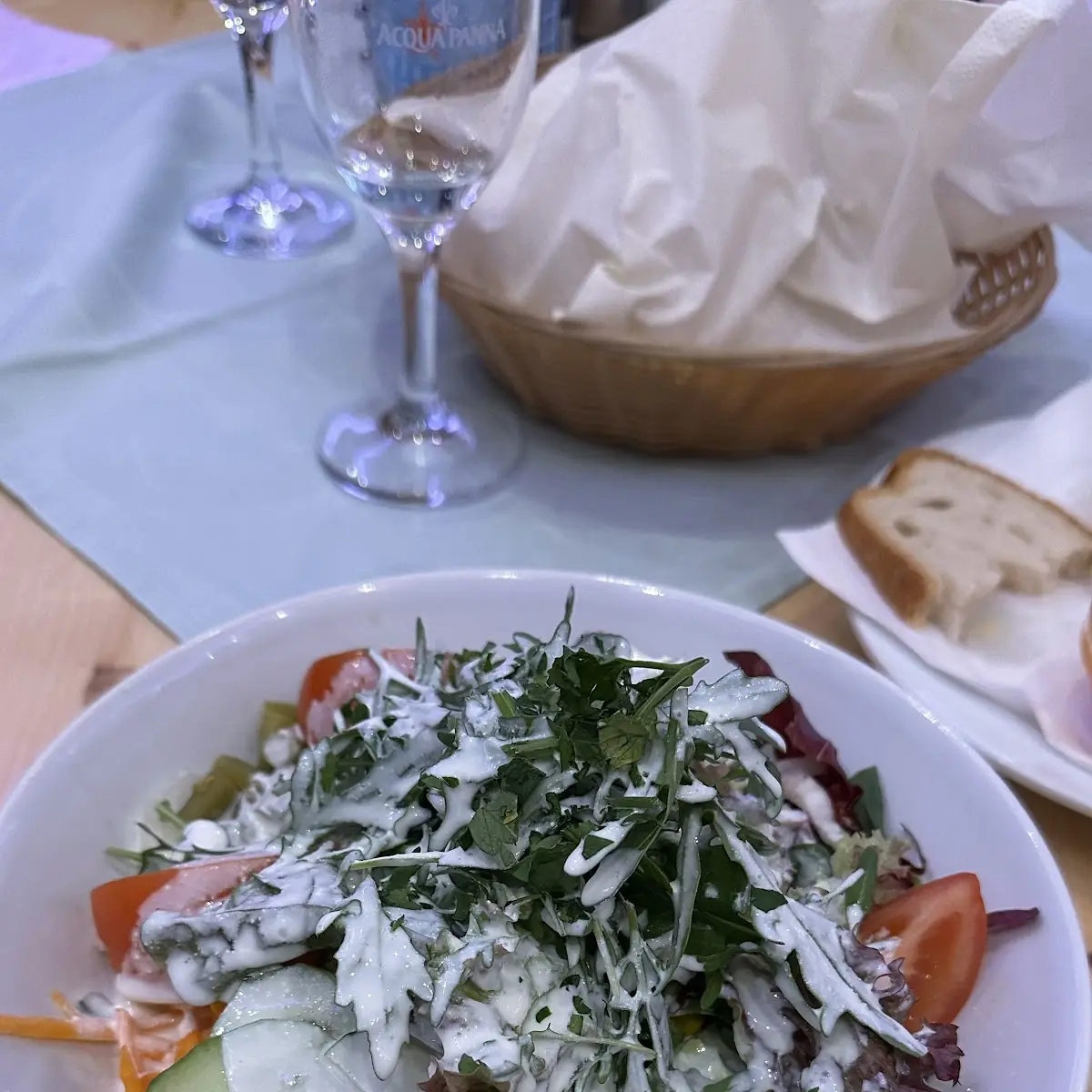 Salat Mit Joghurtdressing