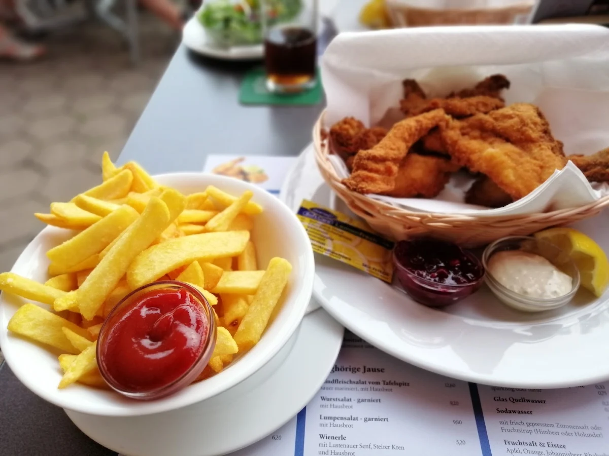 Backhendl Mit Pommes Frites