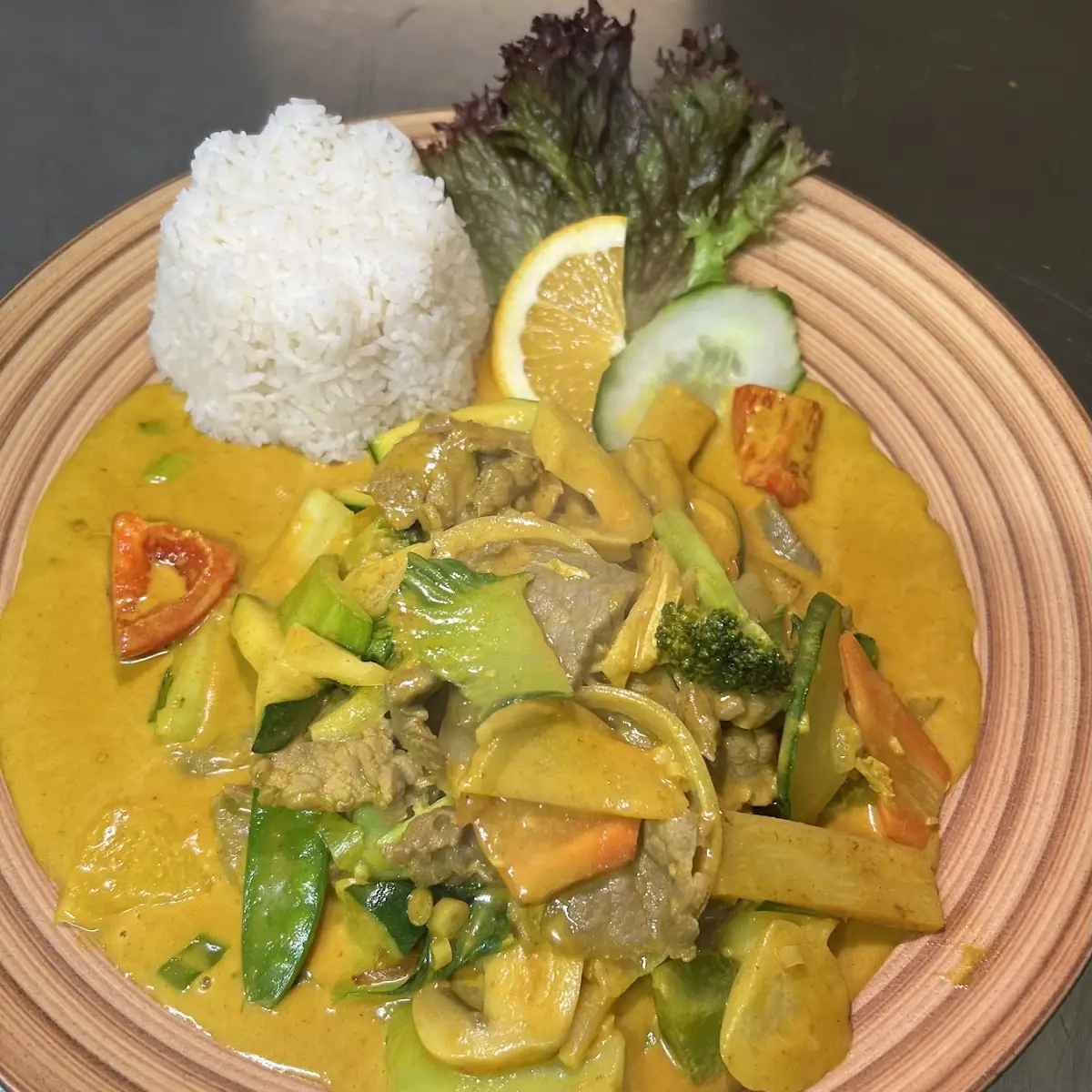 Huhn Mit Currysauce
