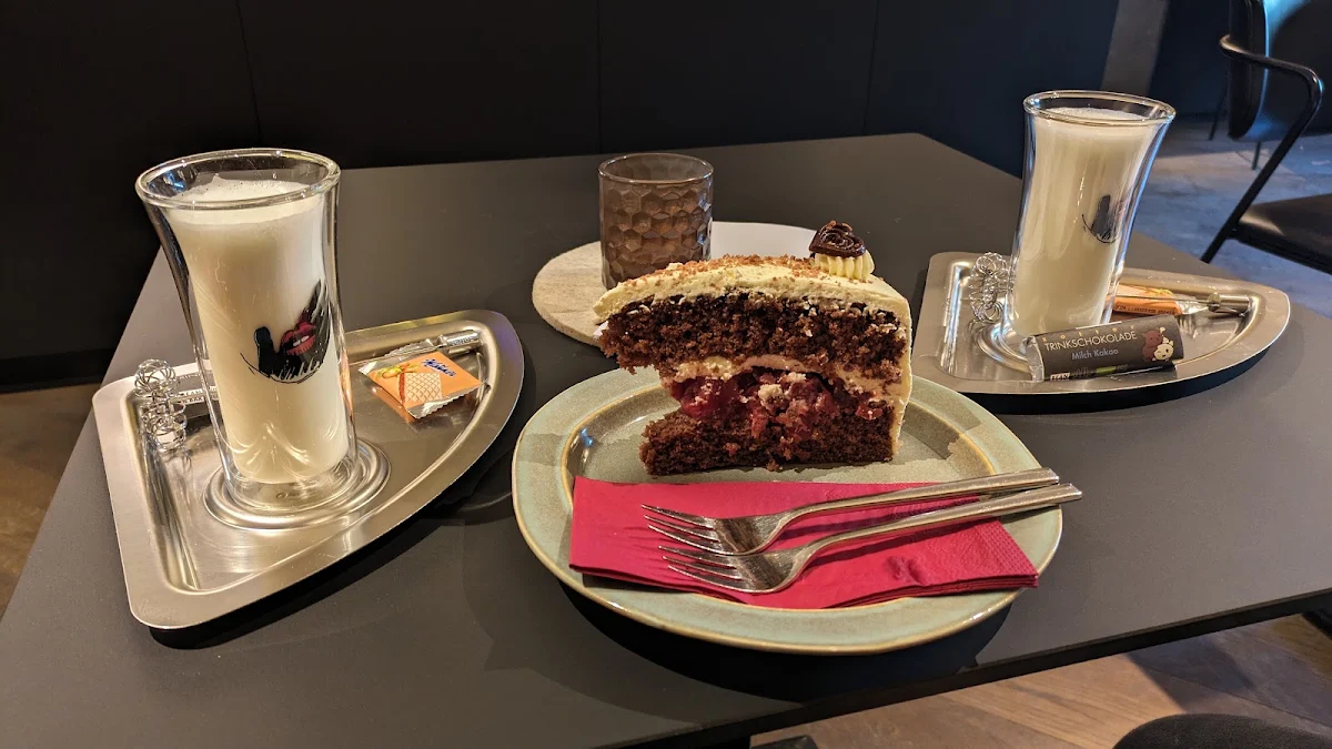 Chocolate Cake with Cherries