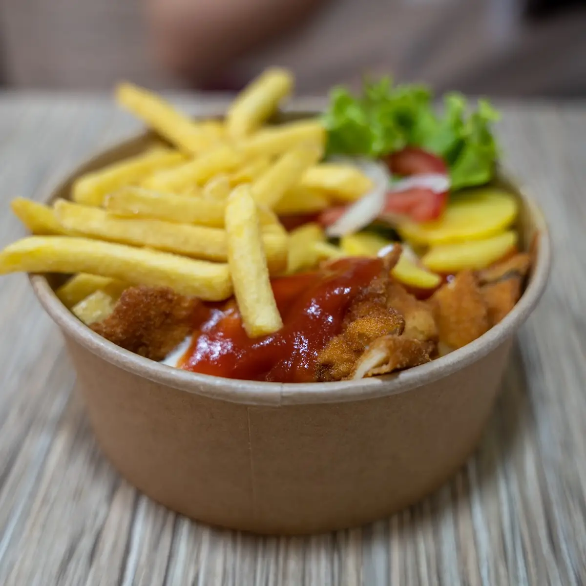 Schnitzel Bowl