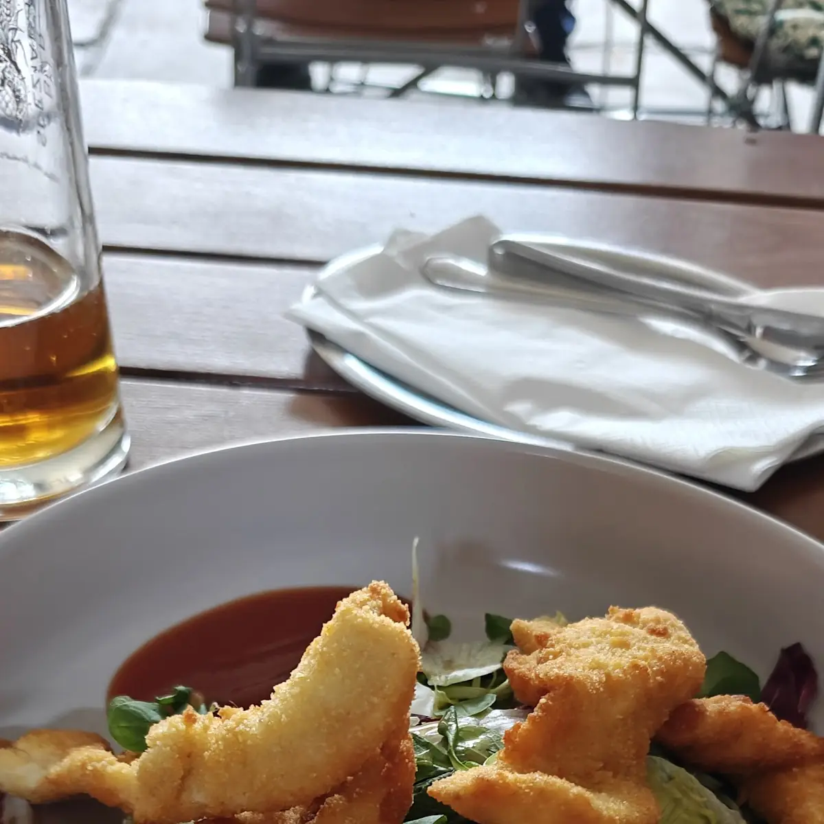 Hähnchen Mit Salat