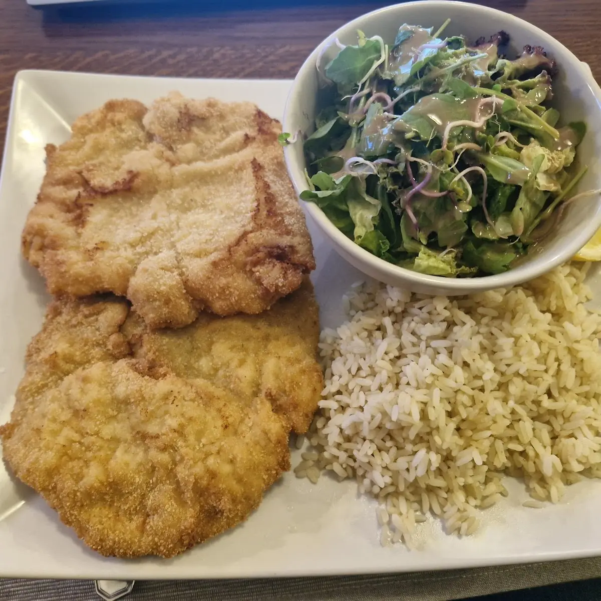 Schnitzel with Potatoes