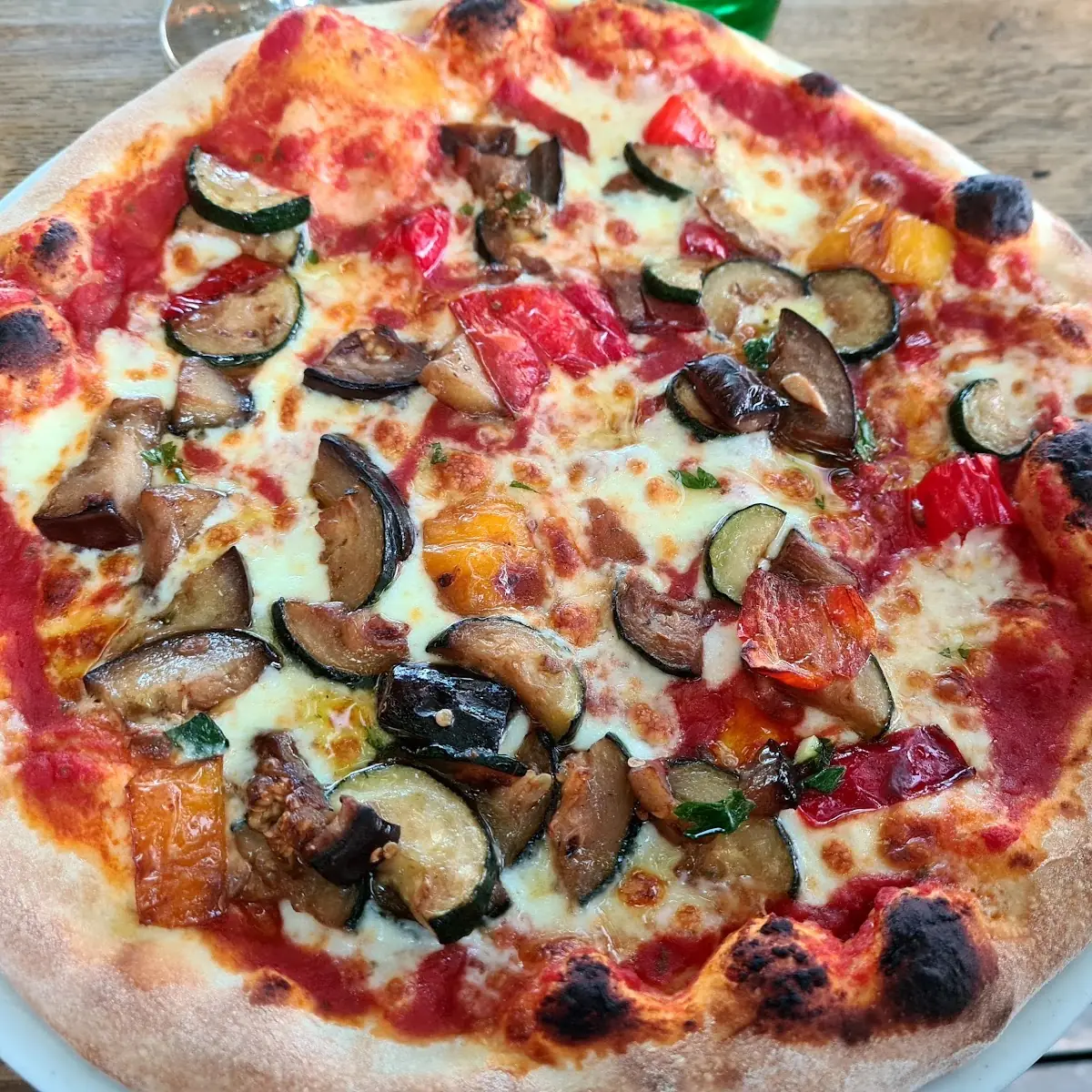 Pizza Mit Grillgemüse