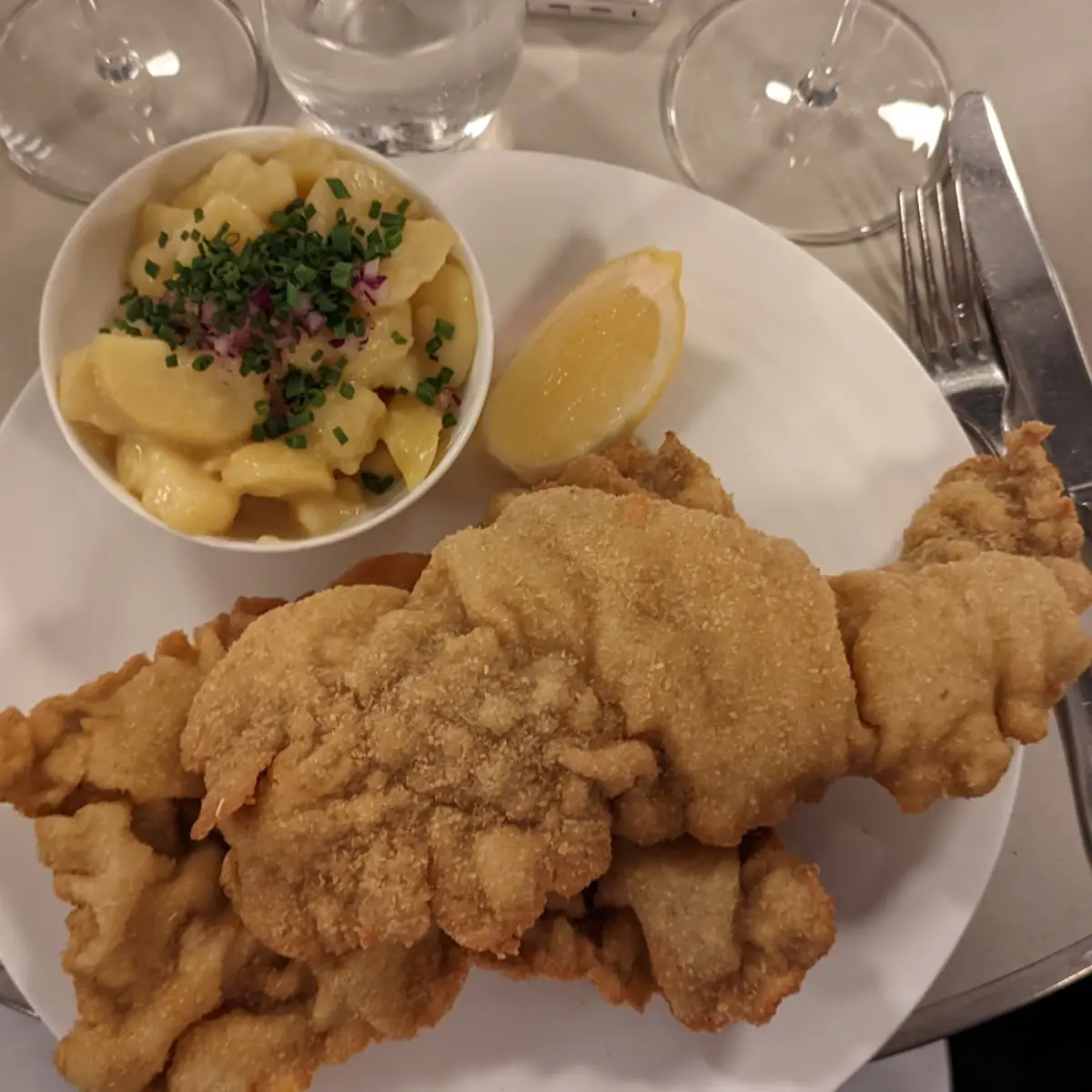 Wiener Schnitzel Perfekt Souffliert