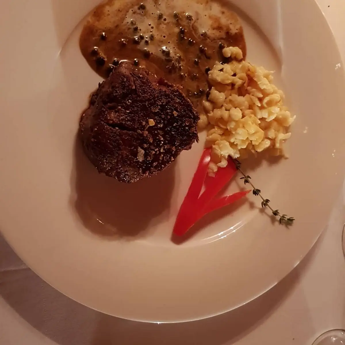 Pfeffer Steak