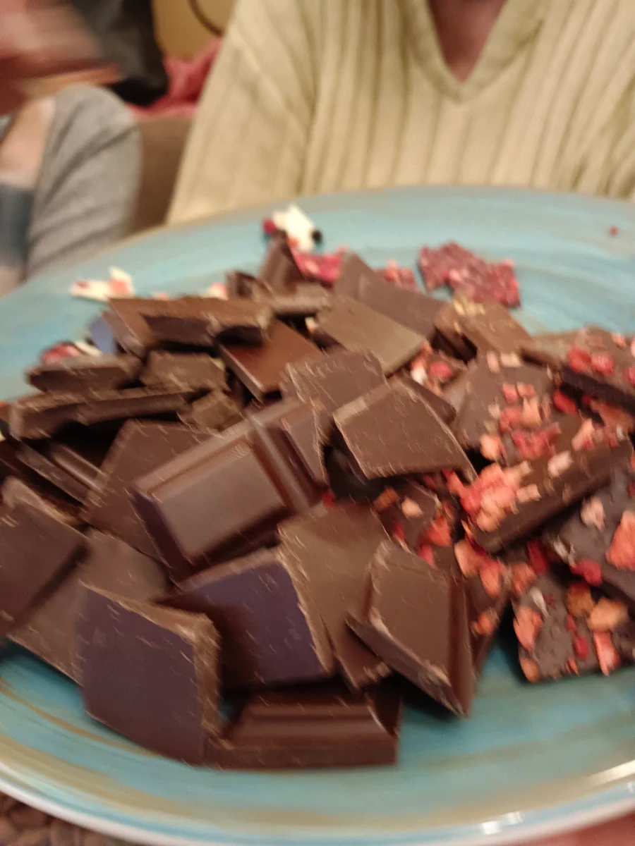 Schokolade Zum Verkosten