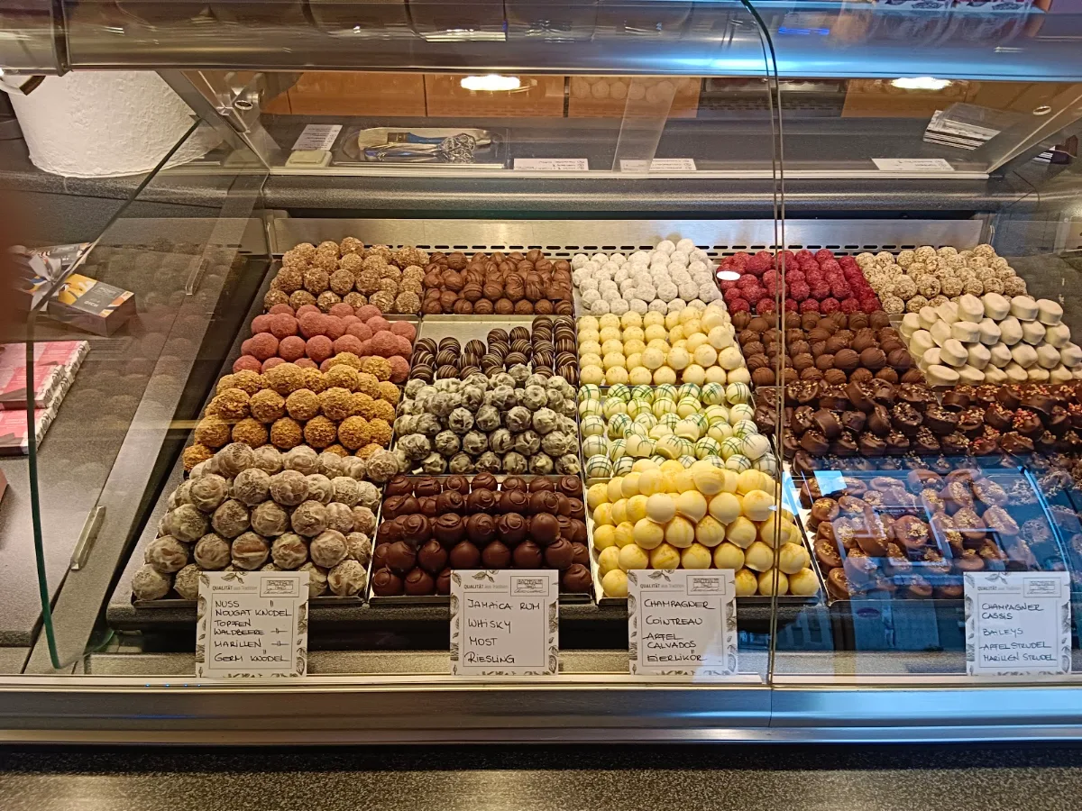 Verschiedenste Pralinen