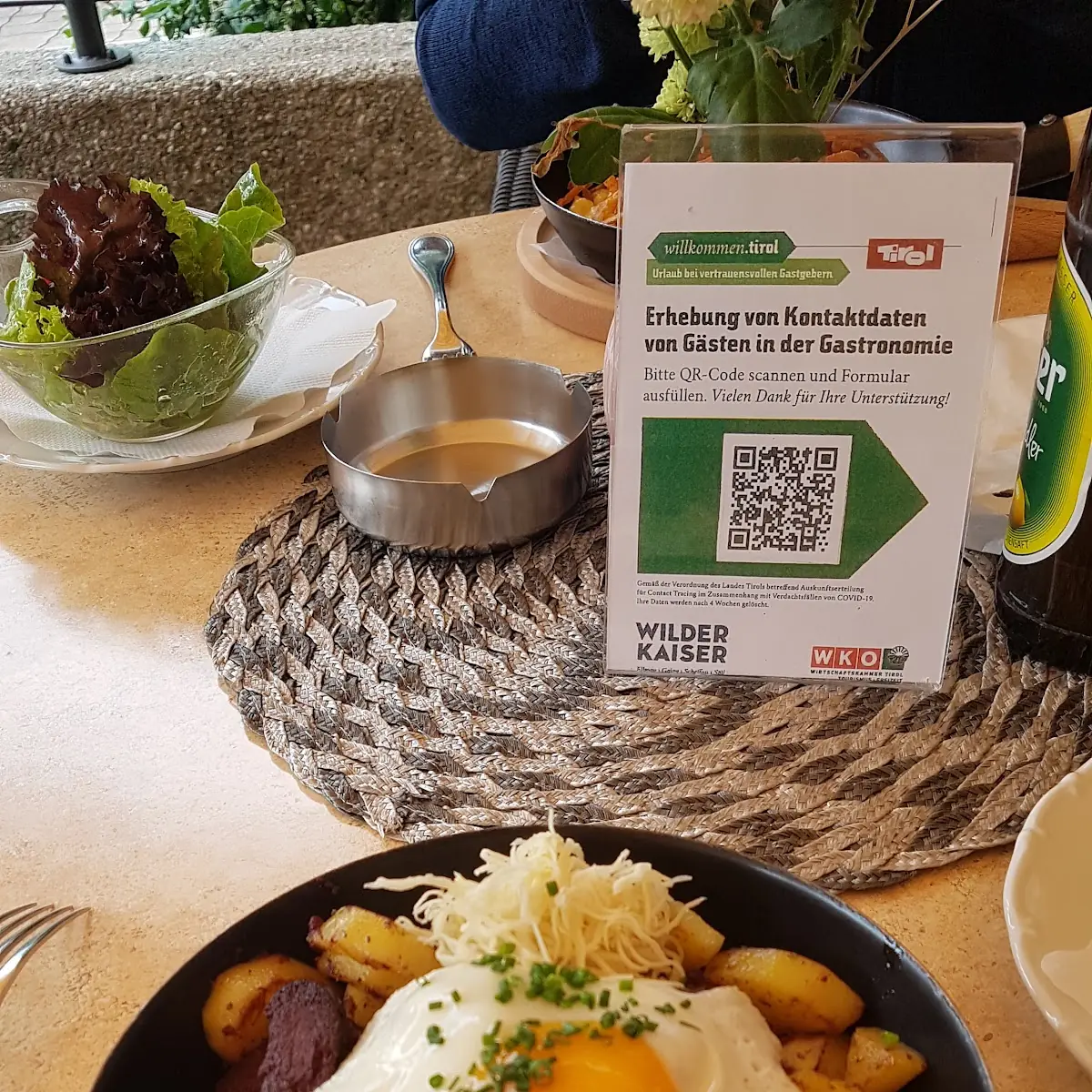 Blunzenkröstl Mit Spiegelei