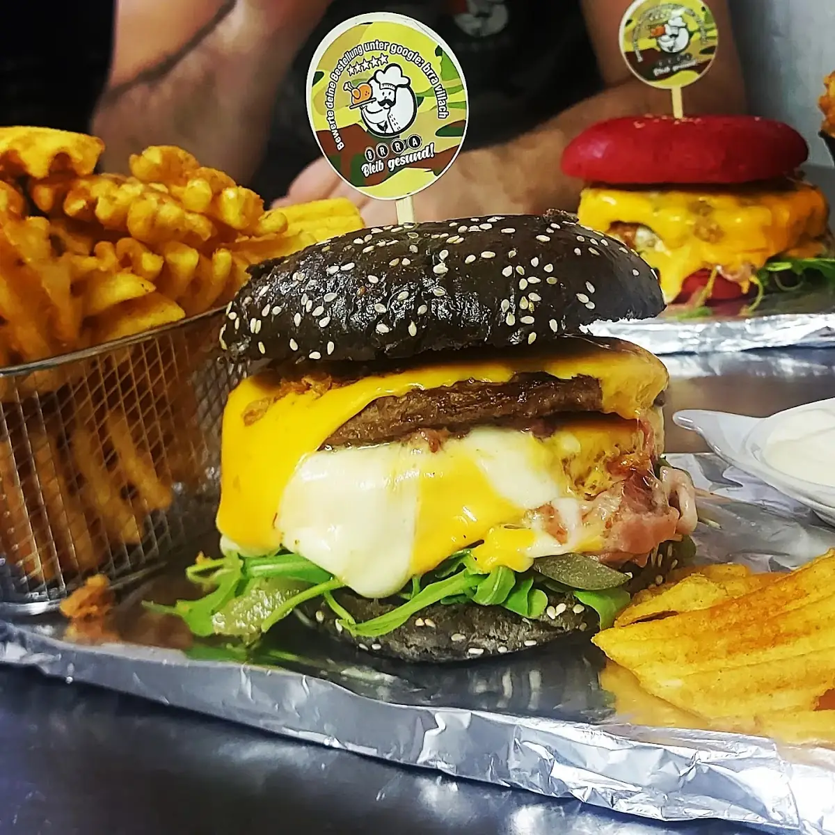 Brra Burger Menü