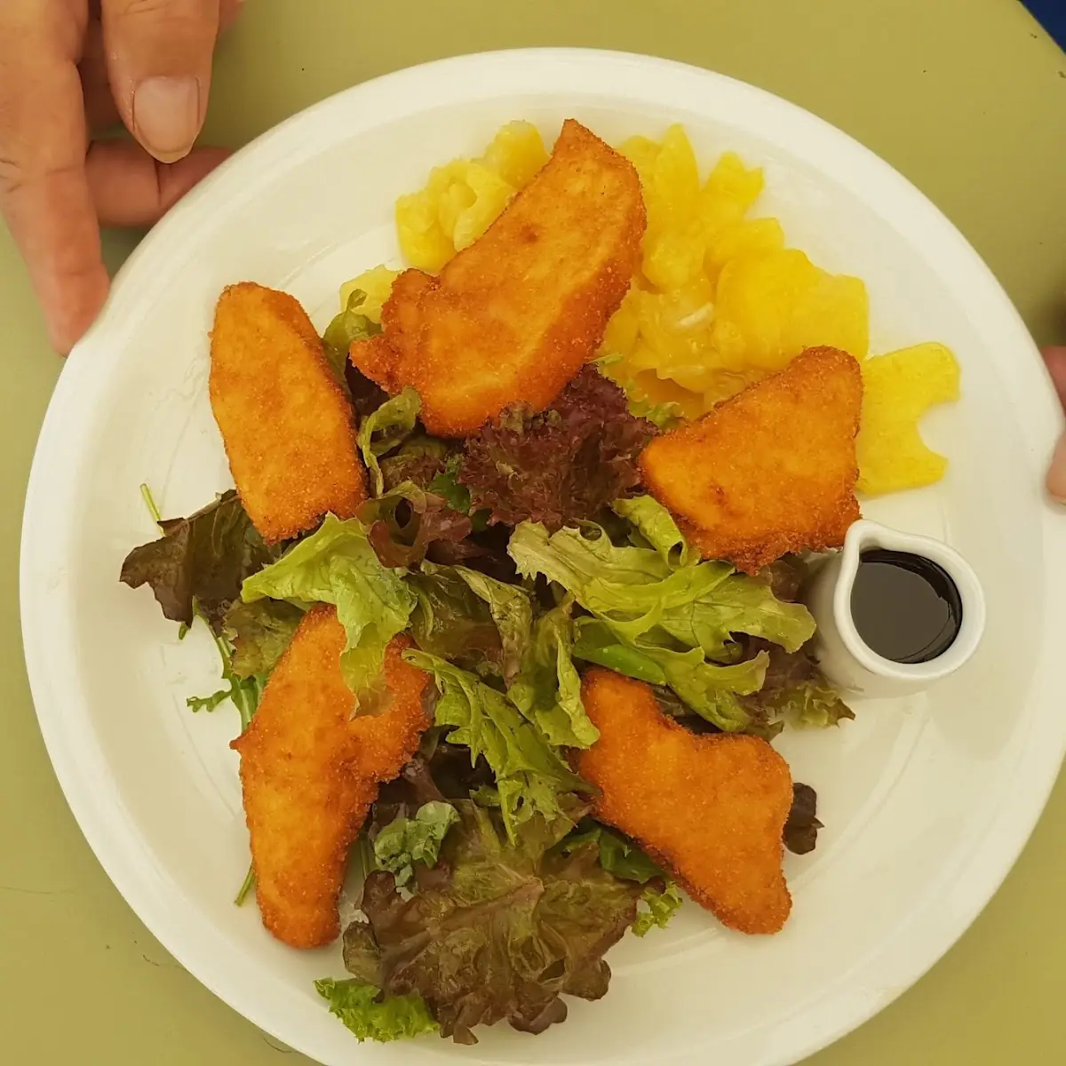 Backhendlsalat