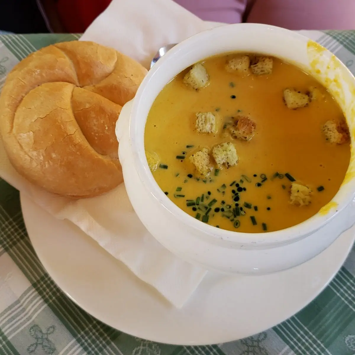 Carrot Ginger Cream Soup