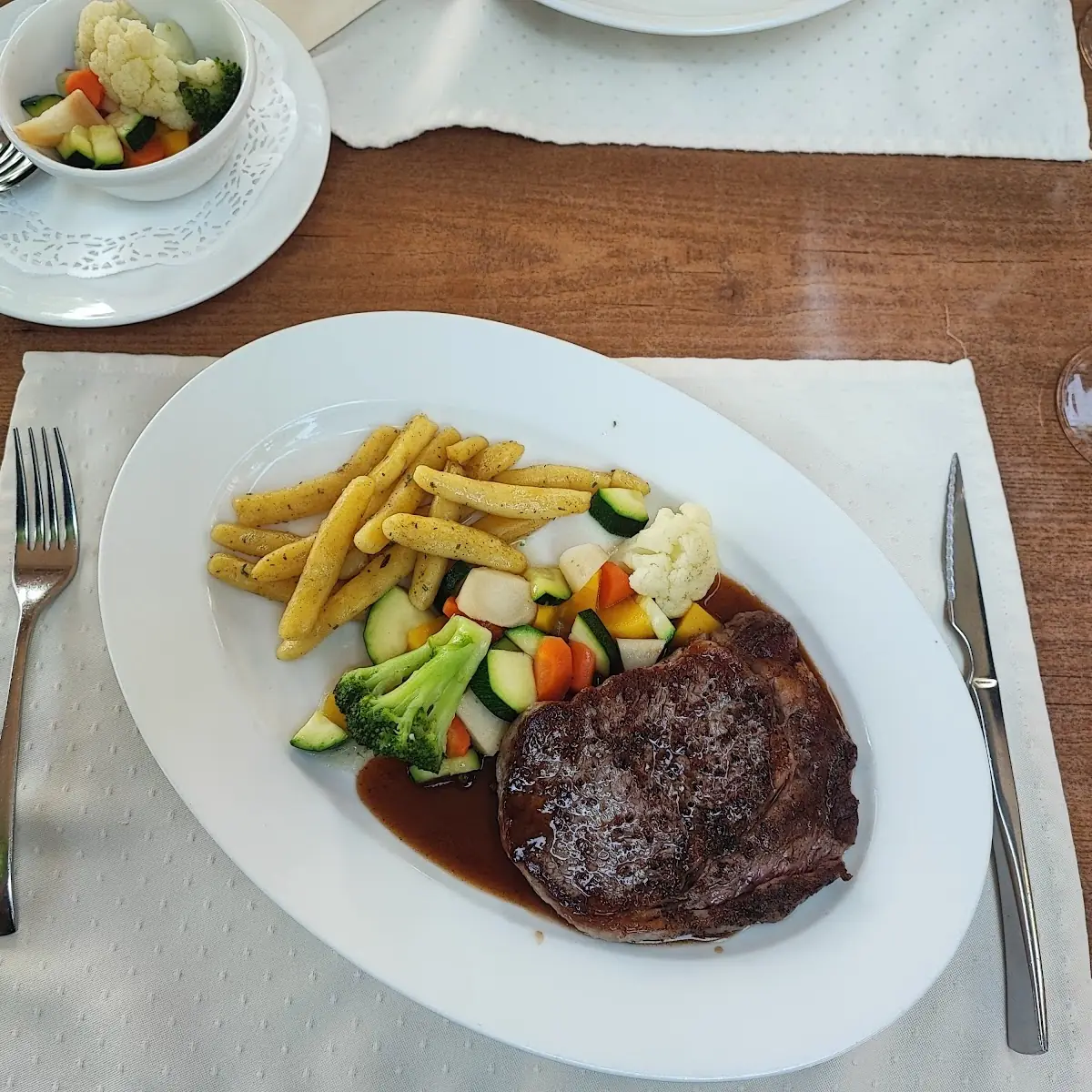 Steak Mit Gemüse