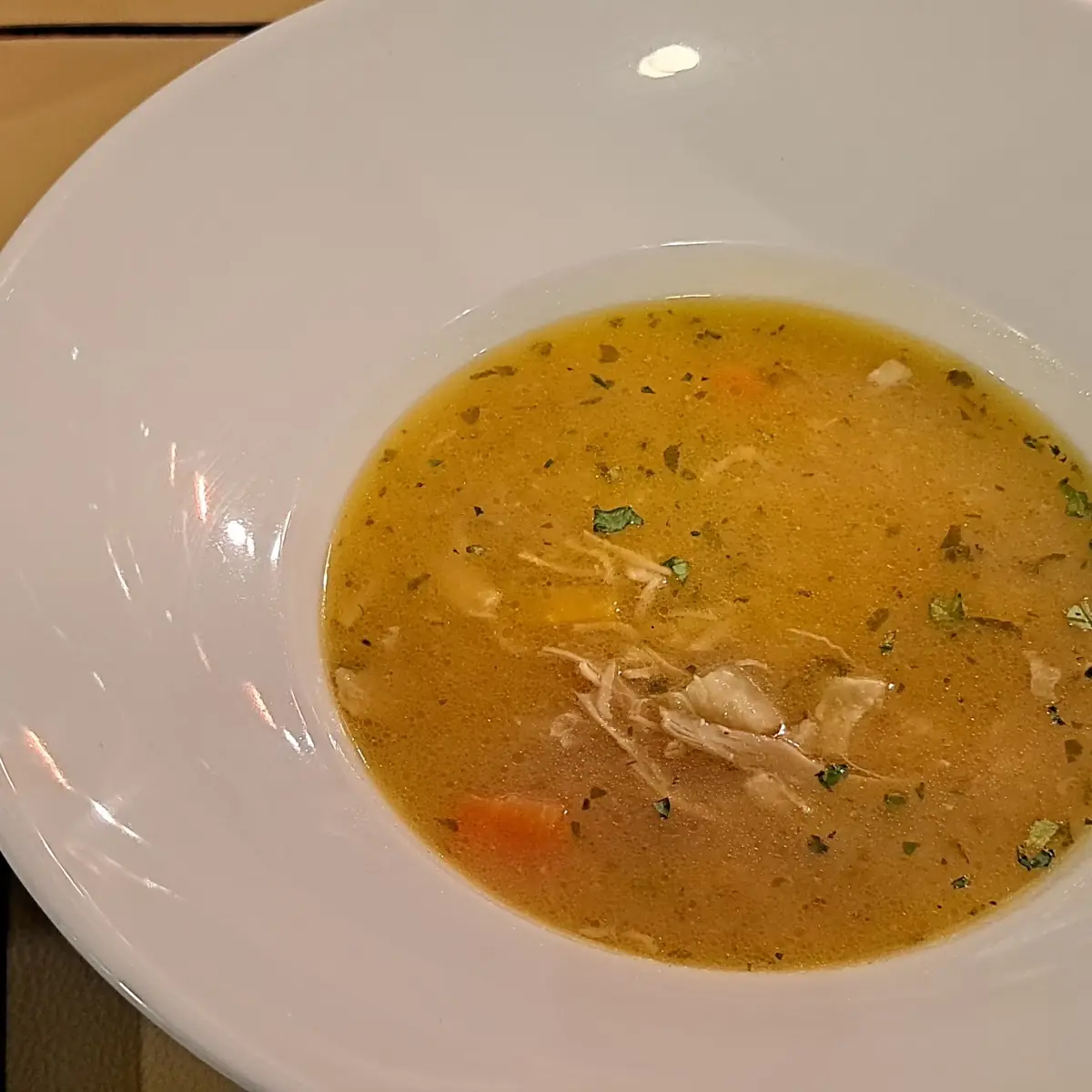 Hühnerbrust Suppe