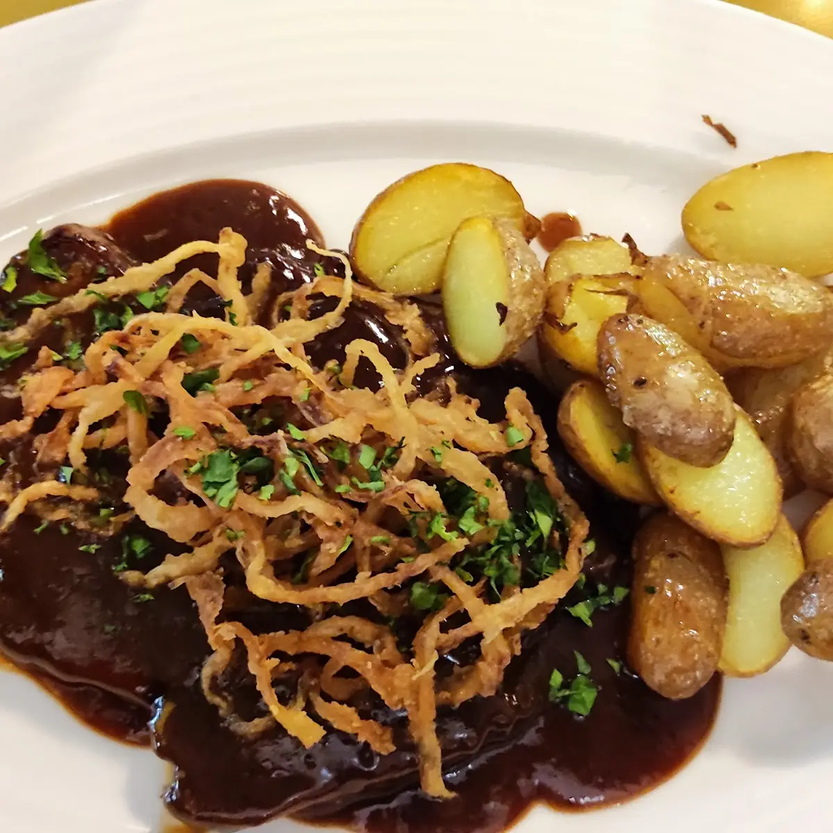 Zwiebelrostbraten