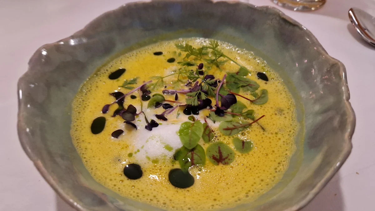 Kürbiscremesuppe - Kokos - Ingwer