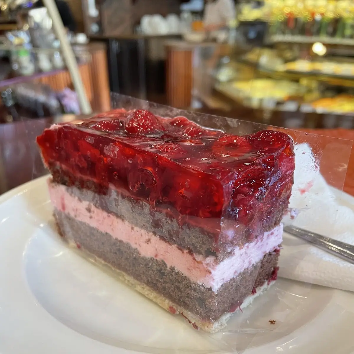 Himbeerschnitte