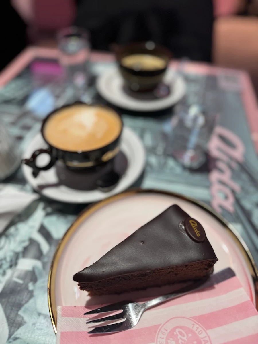 Sachertorte With Cream