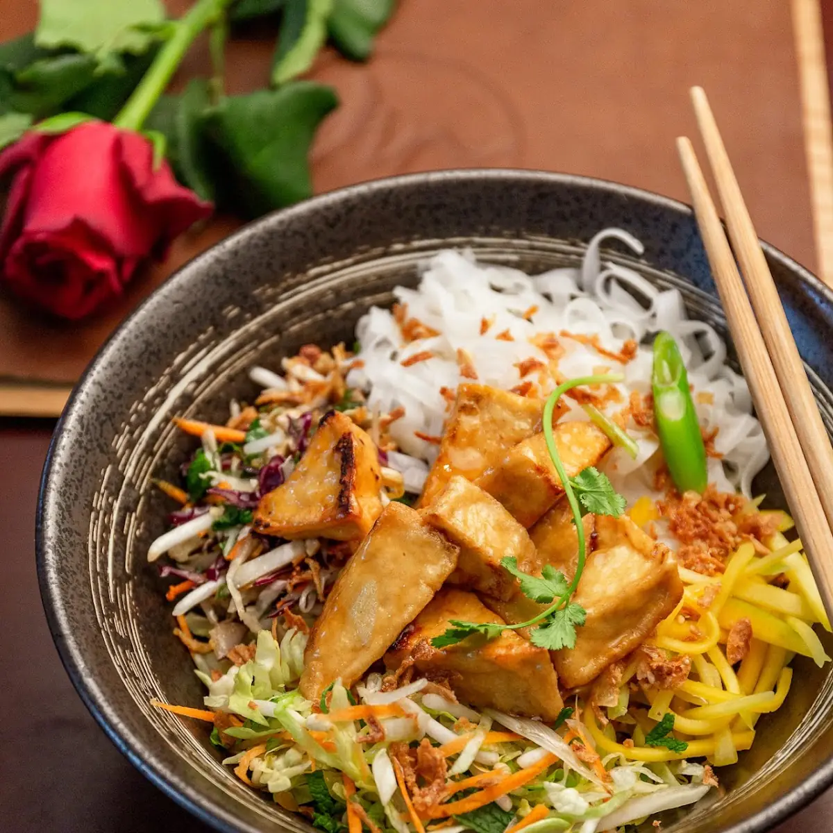 Crispy Pan-Fried Noodle Cakes