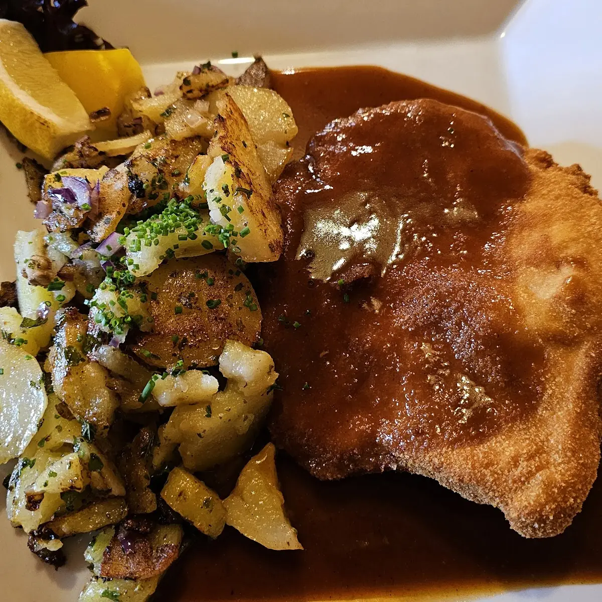 Bergsteiger Schnitzel