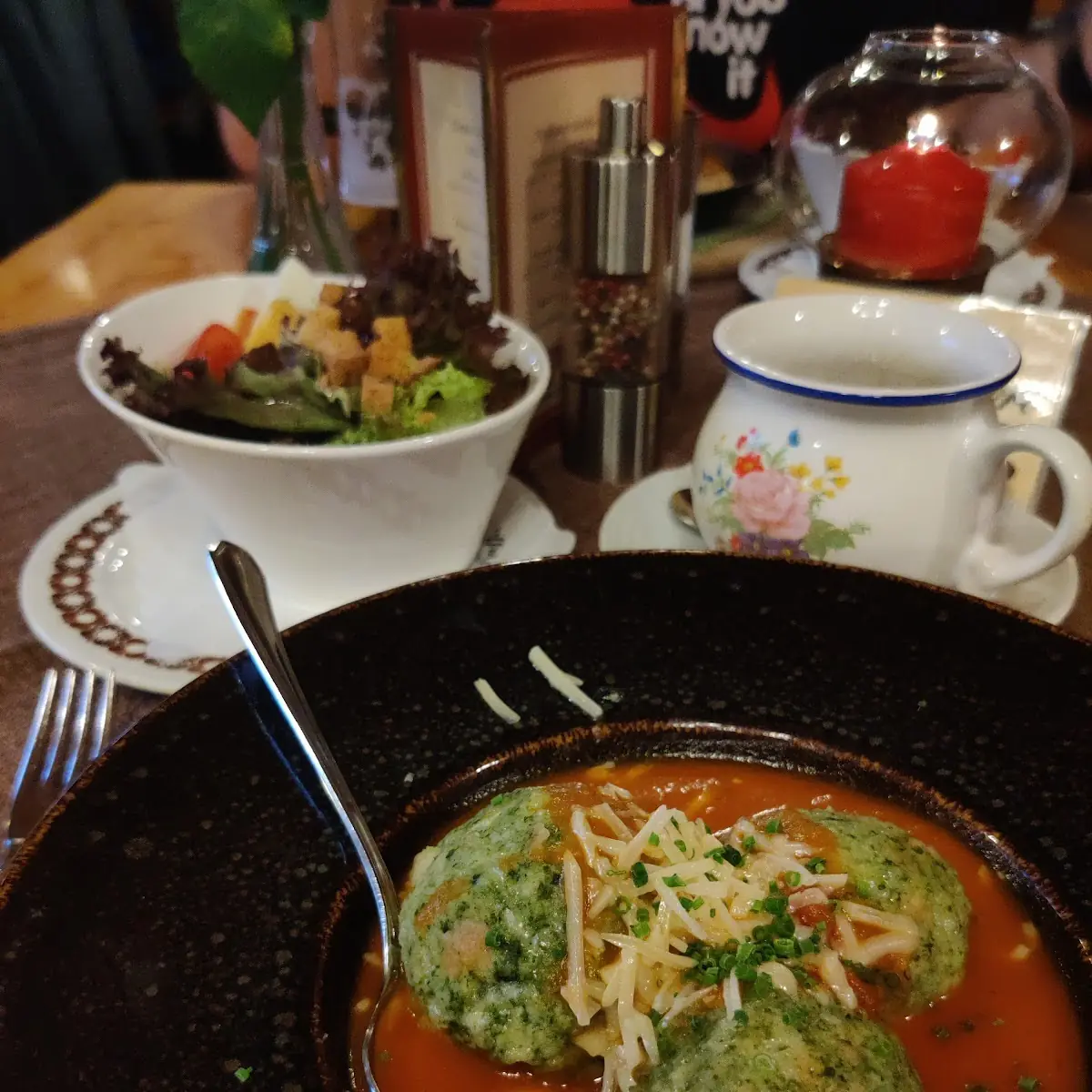Spinatknödel