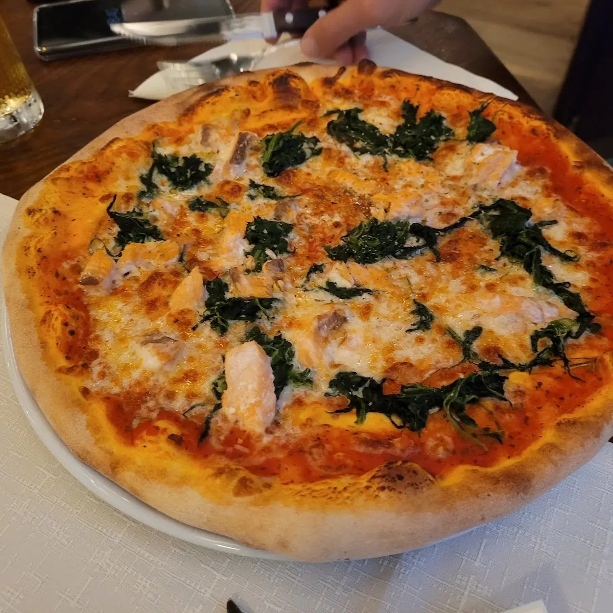 Pizza Salmone