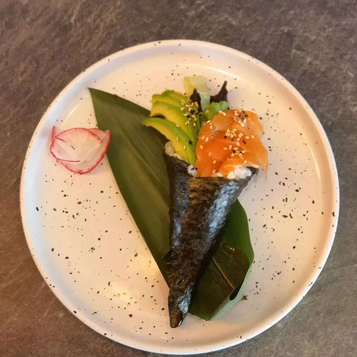 Lachs Temaki