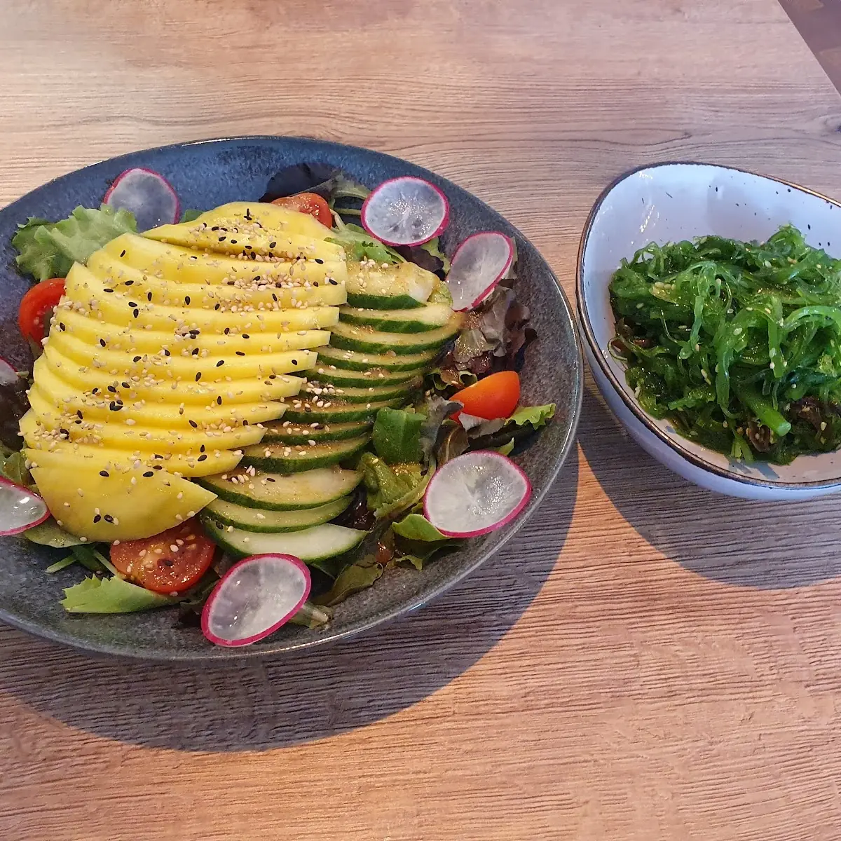 Mangosalat Und Wakame