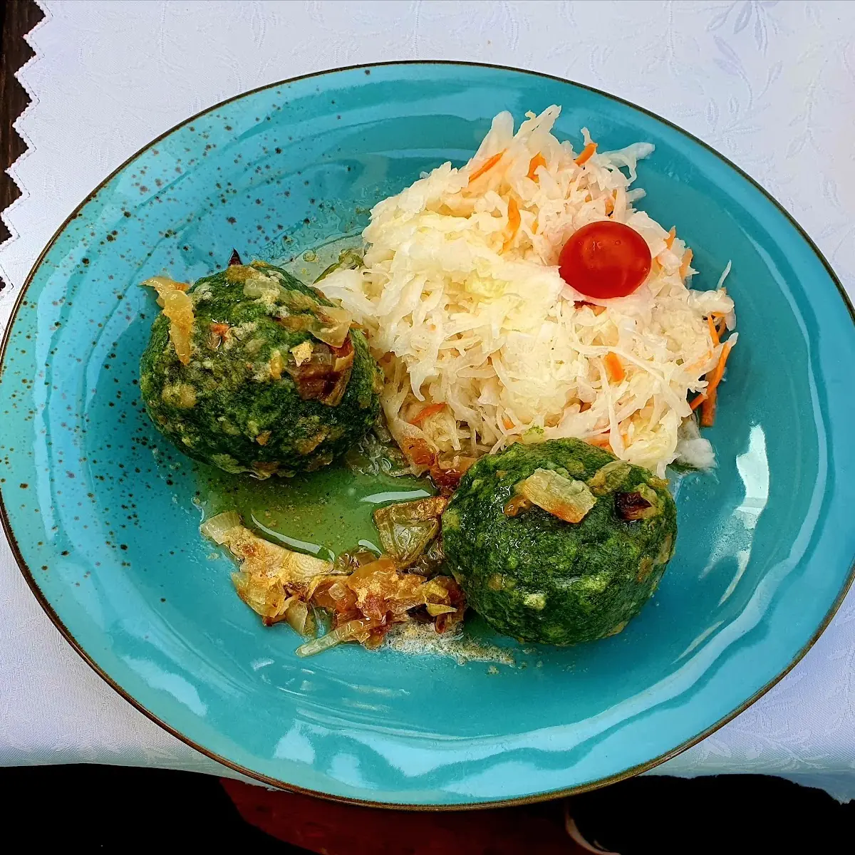 Spinatknödel