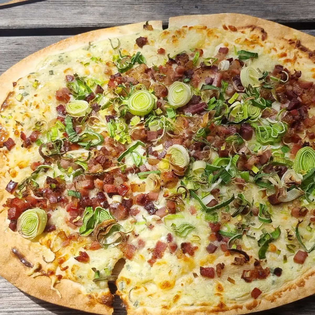 Flammkuchen Mit Speck