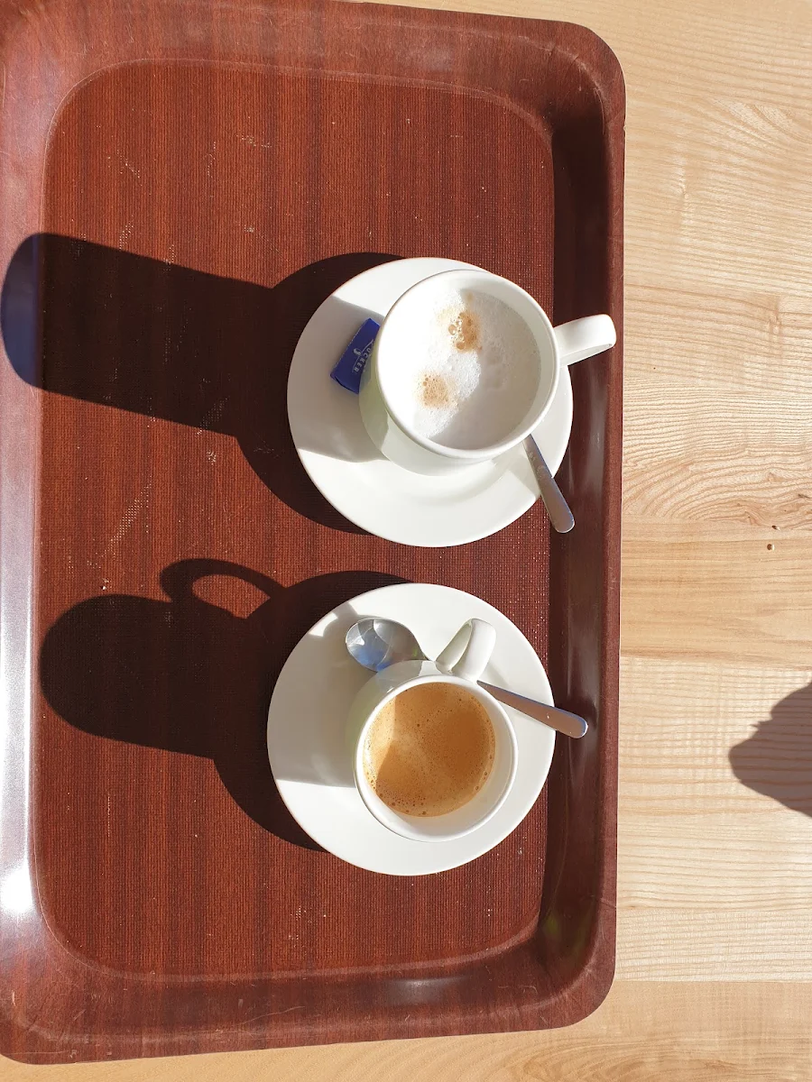 Cappuccino En Zwarte Koffie