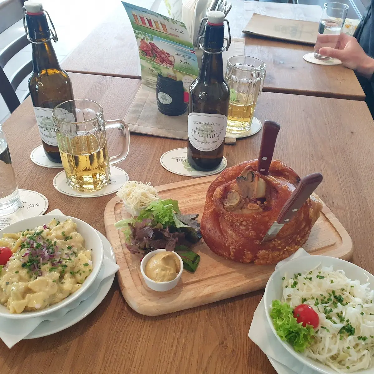 Spare Ribs And Stelze For Four