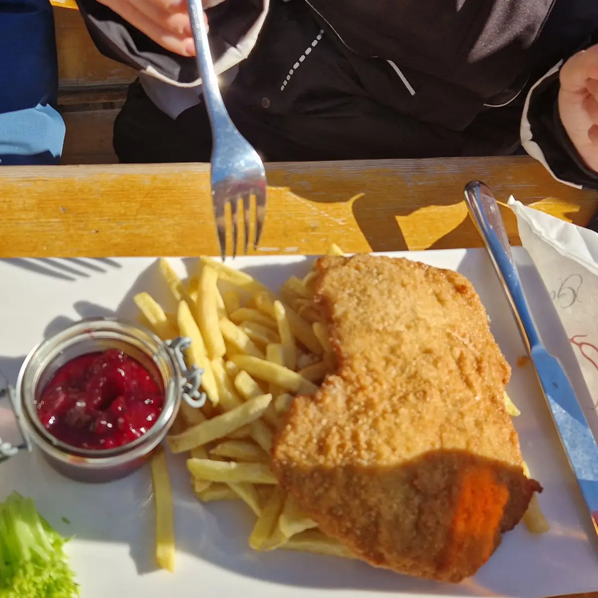 Wiener Schnitzel Mit Pommes