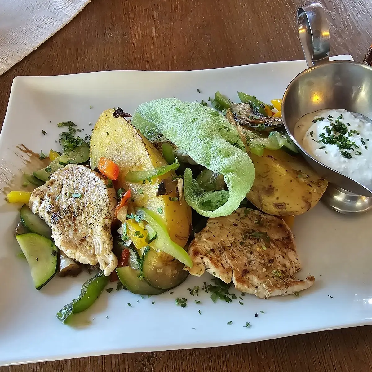 Ofenkartoffel Mit Hähnchenbrustfilet