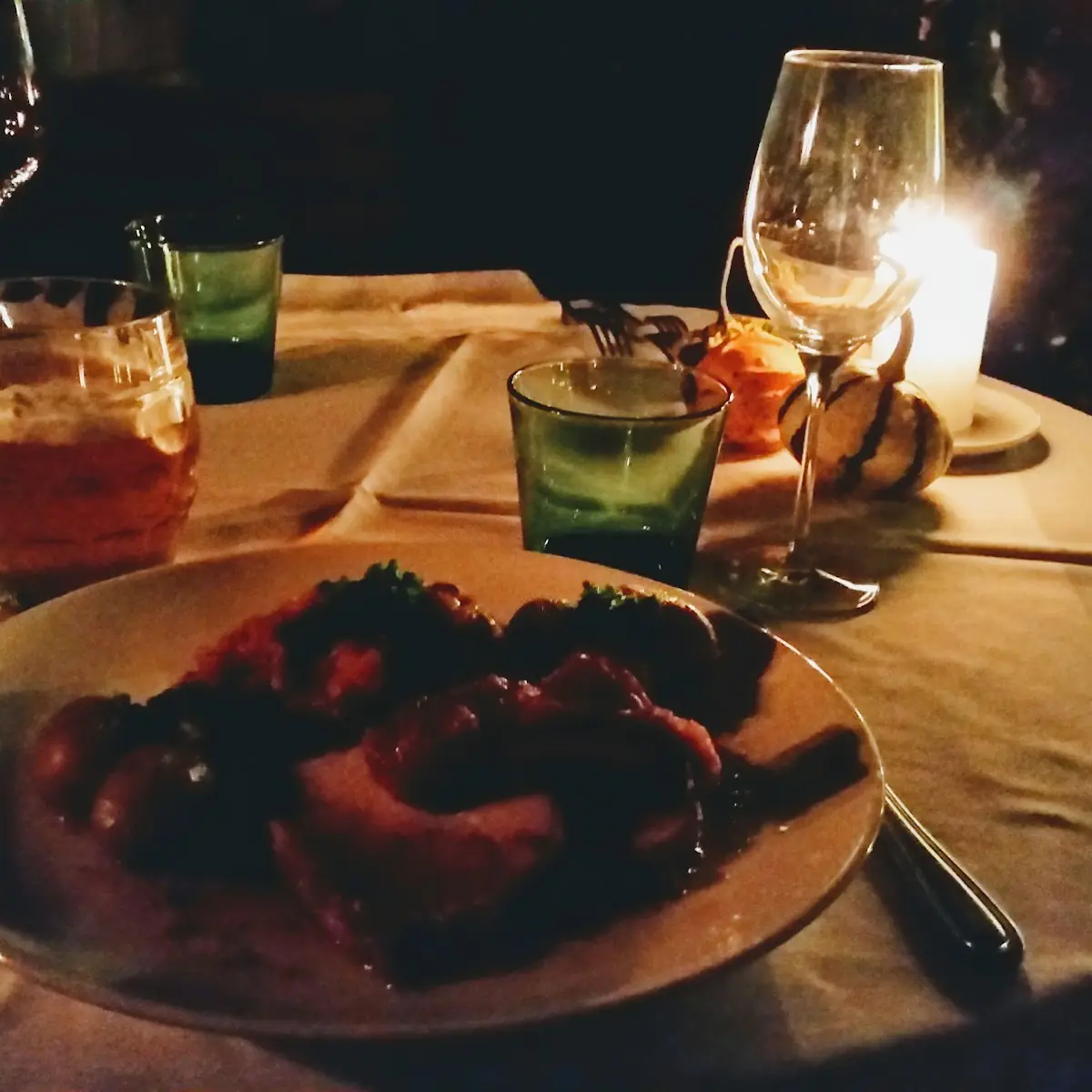 Schweinsbraten Mit Kürbisgemüse