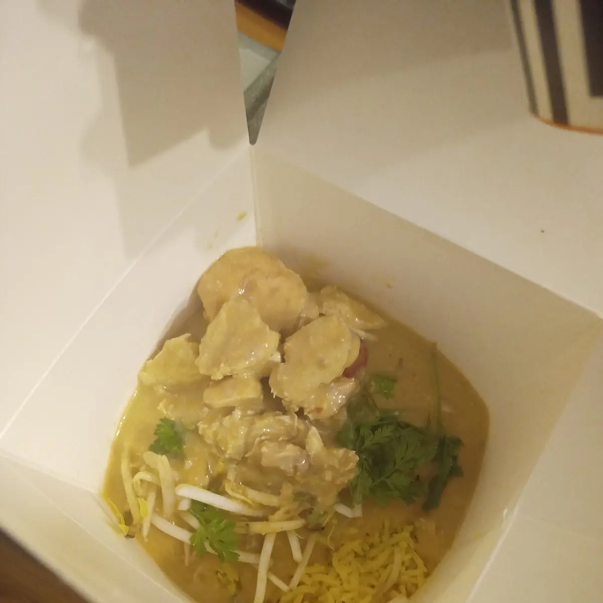 Cashew Pad Thai Mit Kokosreis
