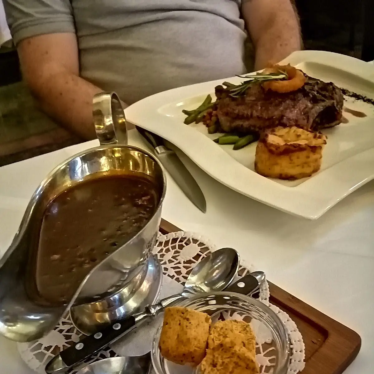 Filetsteak Pfeffersauce