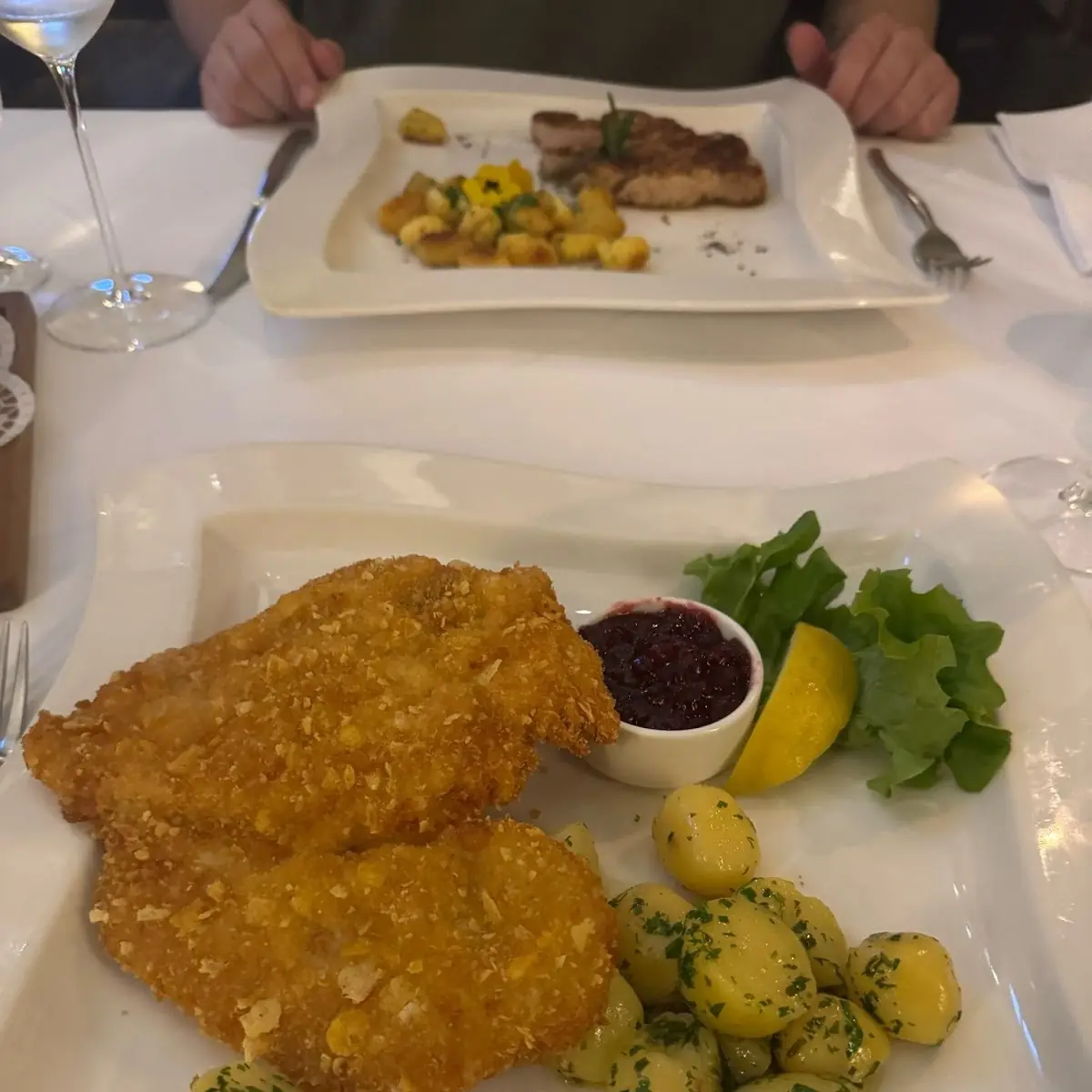 Panierte Hühnerbrust