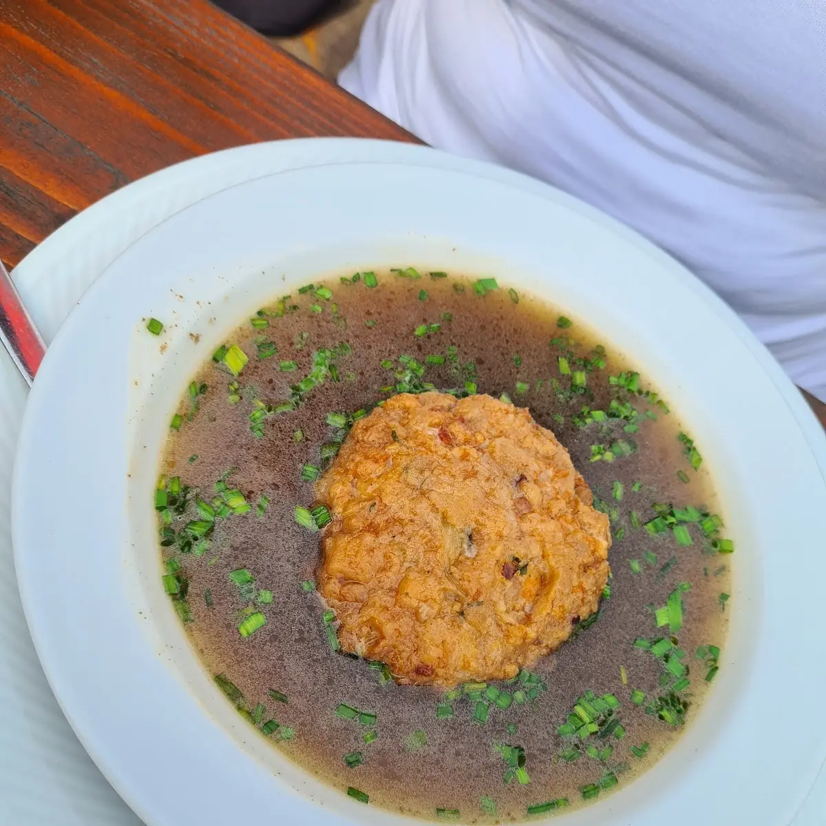 Kaspressknödelsuppe