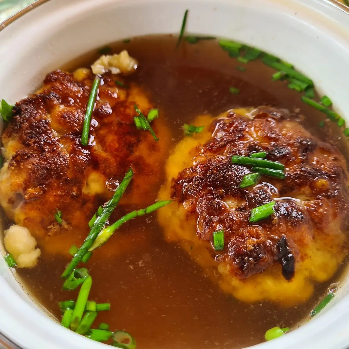 Kaspressknödelsuppe