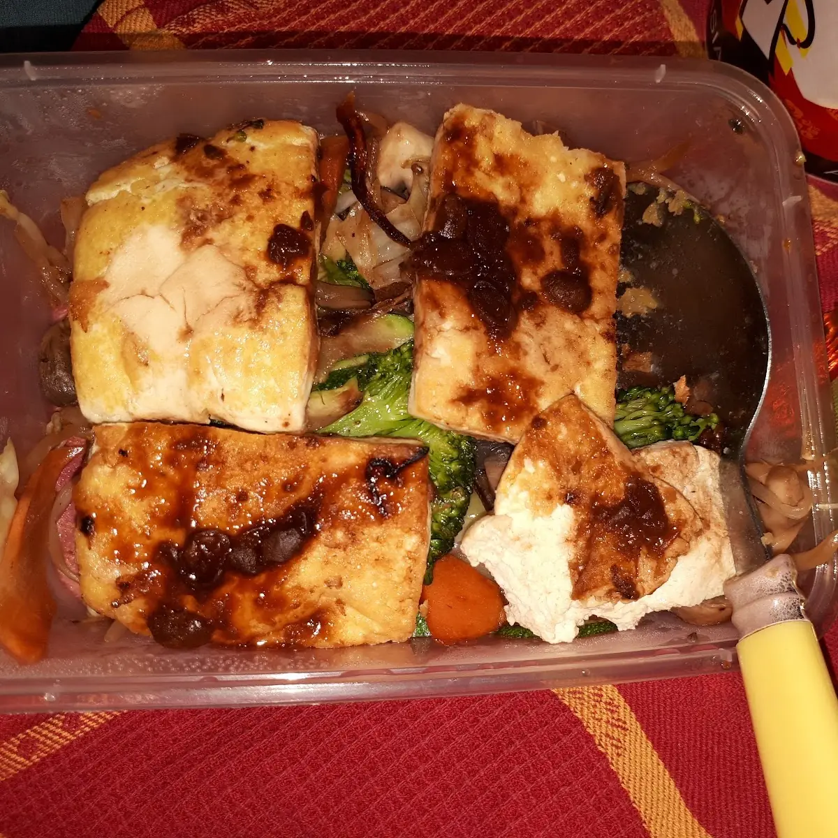 Gebackener Tofu