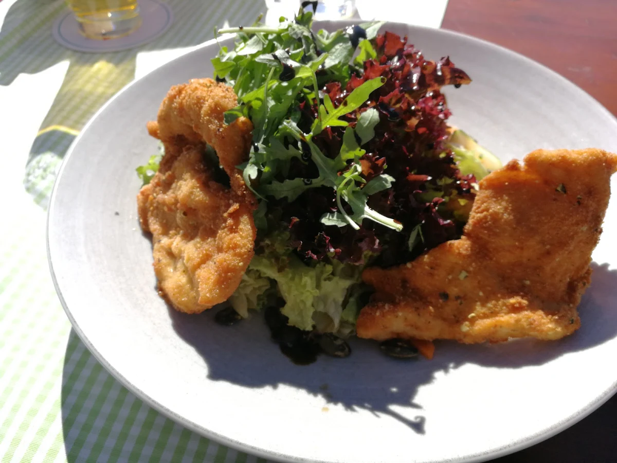 Backhendlsalat