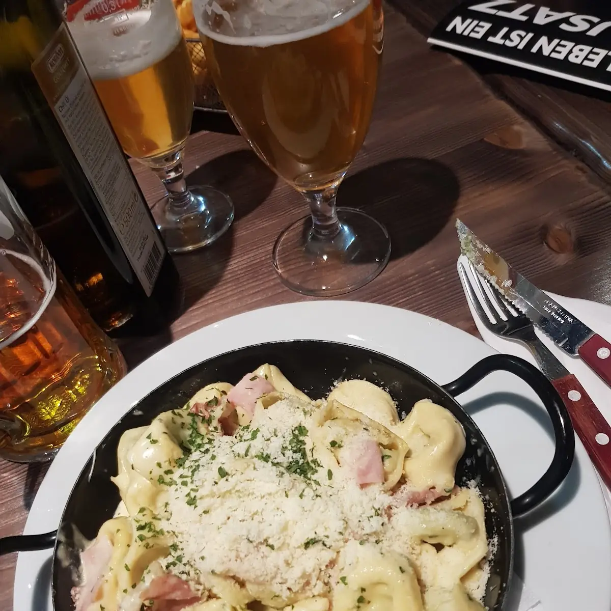 Tortellini Mit Schinken Sauce Und