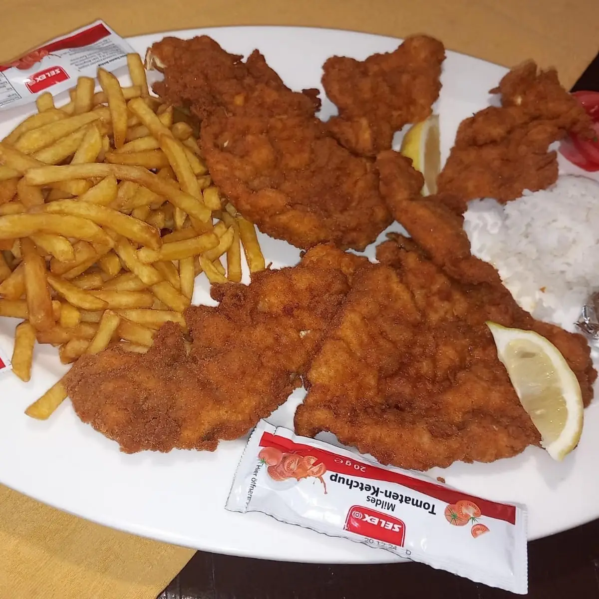 Schnitzel Platte
