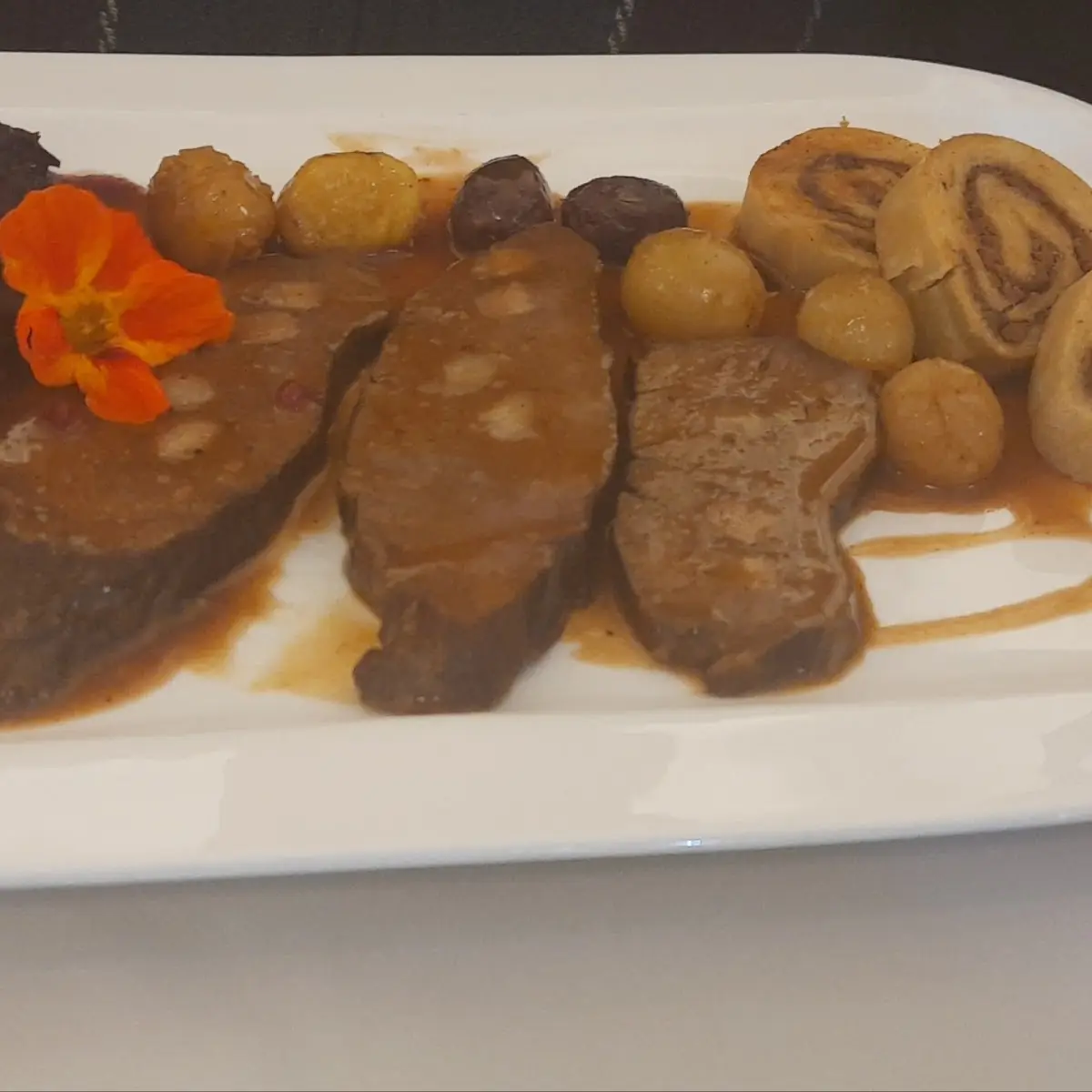 Hirschbraten
