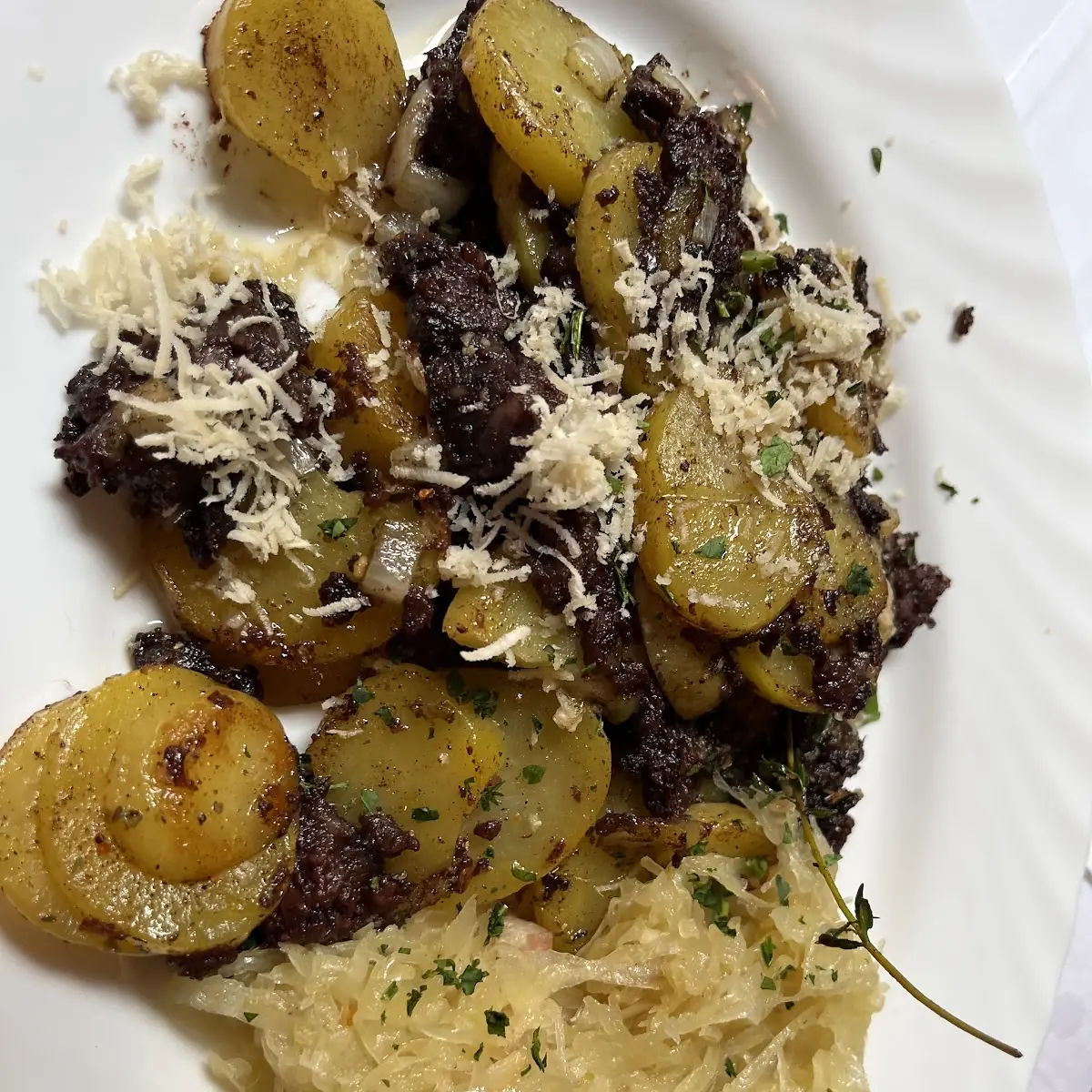Boudin Pomme de Terre Choux Maison