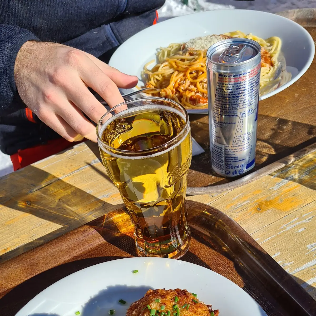 Kaspressknödel Mit Salat