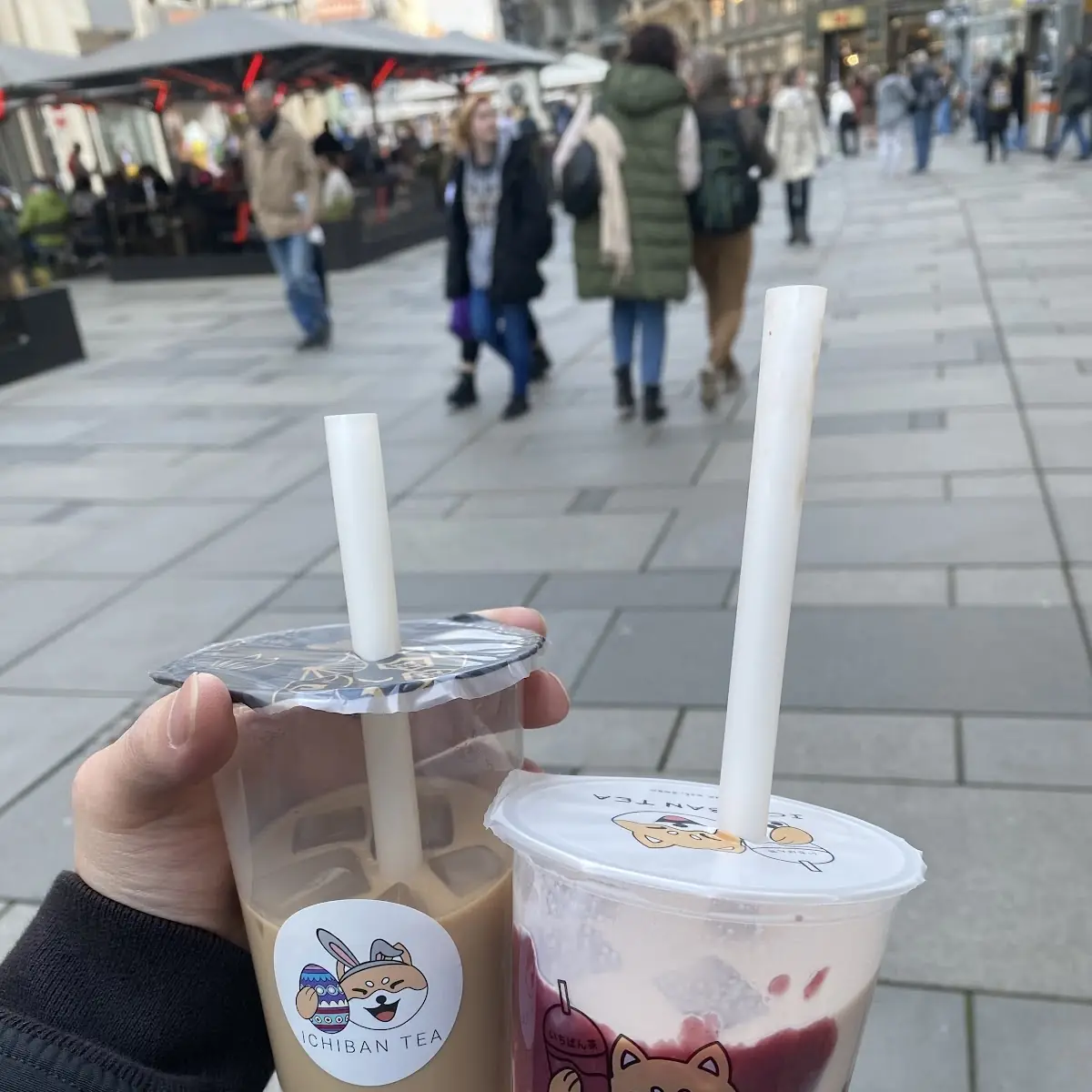 Purple Dream Latte N Azuki Milktea